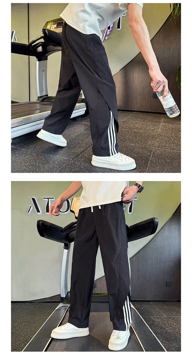 Men's Summer New Quick-dry Straight Pants Detail