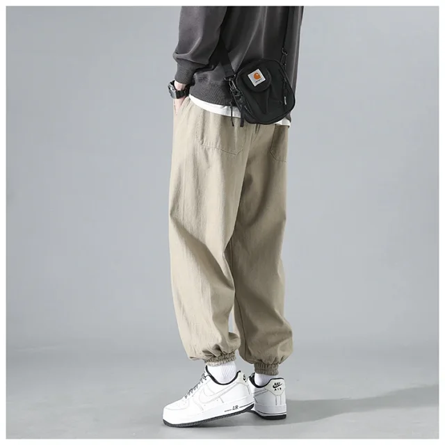 American High Street Workwear Joggers Detail