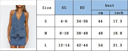 Fashionable Denim Vest for Women Detail