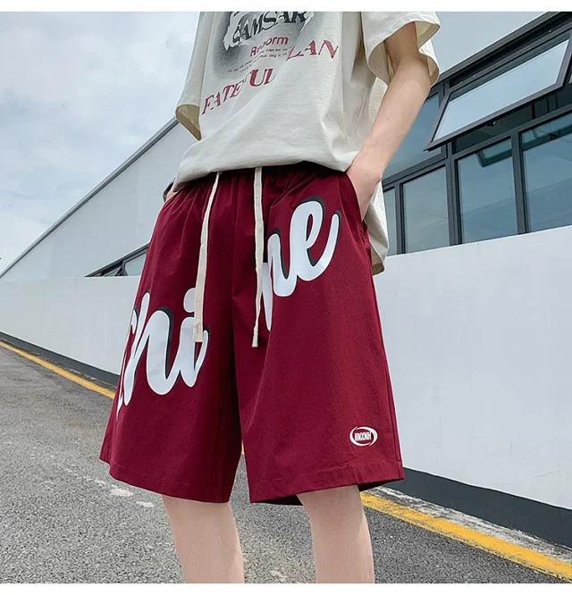 2025 Summer Men's Ice Silk Shorts Detail
