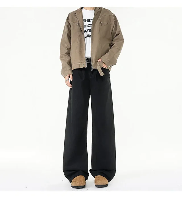 190 Tall Extra-Long White Jeans for Men Detail