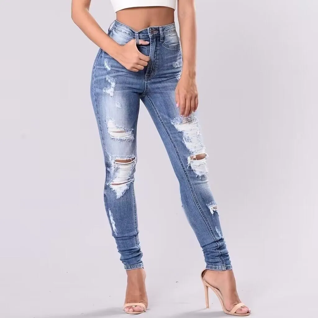 Western Cowboy Ripped Women's Wear