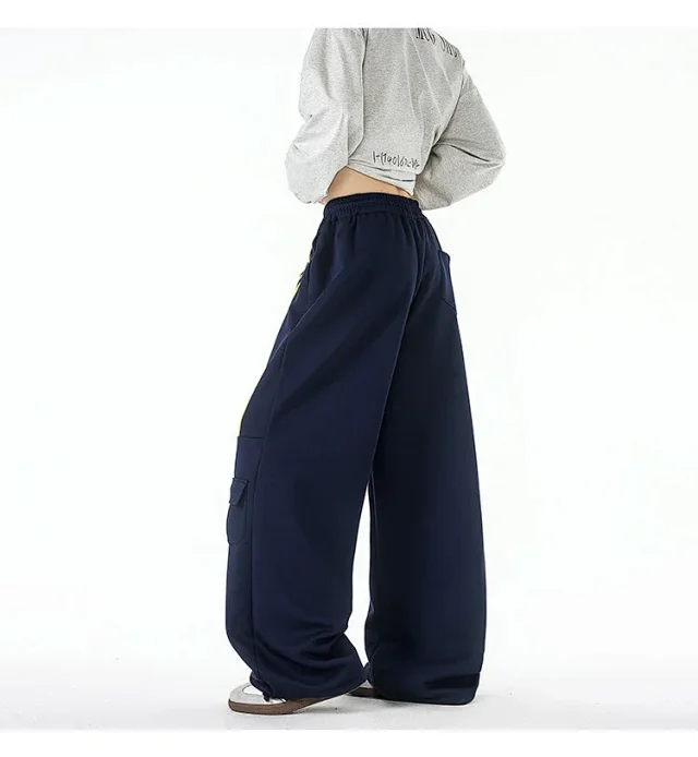 Men's Spring/Fall 190 Tall Loose Straight Sweatpants Detail