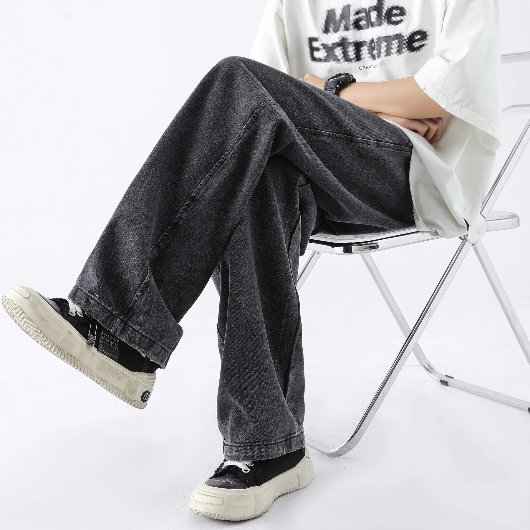 Yellow - brown Jeans for Men (Summer Thin - style)