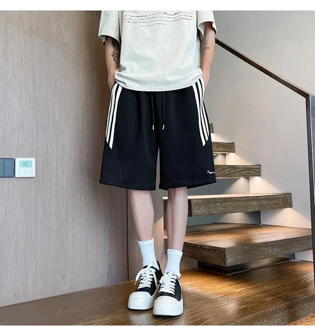 2025 Summer Men's Oversize 5 - Inch Sport Shorts Detail