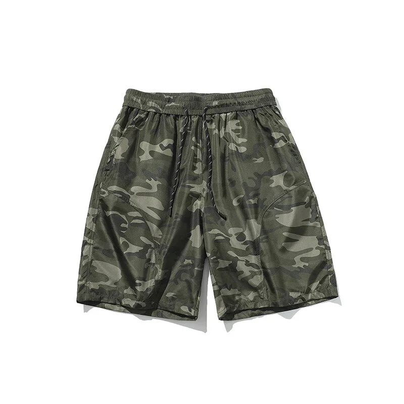 Men's Vintage Camo Cargo Shorts