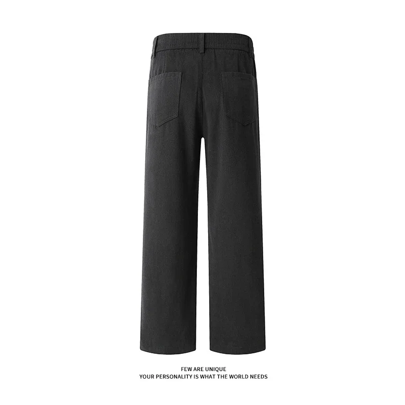 Men's Basic Black Jeans (Spring/Autumn)