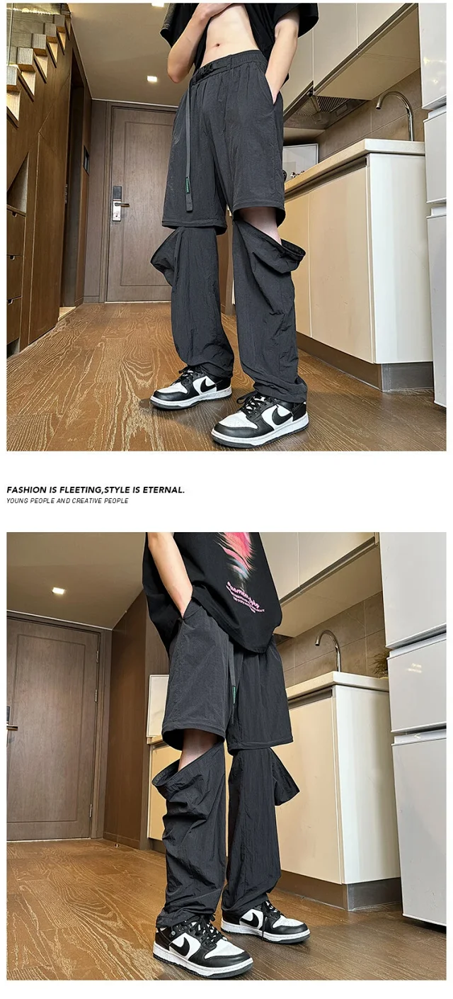 Couple Outdoor Hiking Quick-dry Cargo Pants Detail