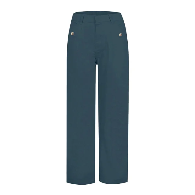 Overseas Sourcing Loose Straight Wide-Leg Jeans Detail