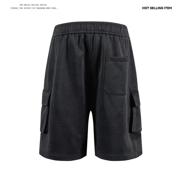 2025 Summer Tie - Dye Cargo Shorts Detail