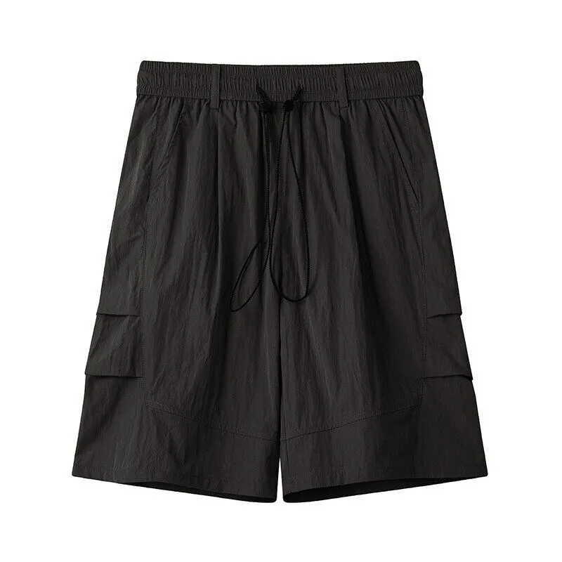 Men's Summer Ice Silk Parachute Shorts