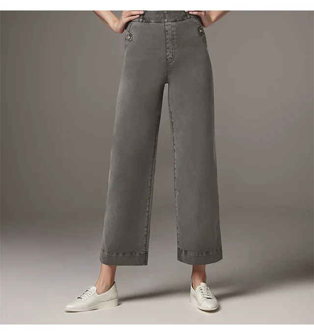 Overseas Sourcing Loose Straight Wide-Leg Jeans Detail