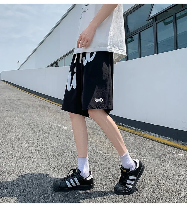 2025 Summer Men's Ice Silk Shorts Detail