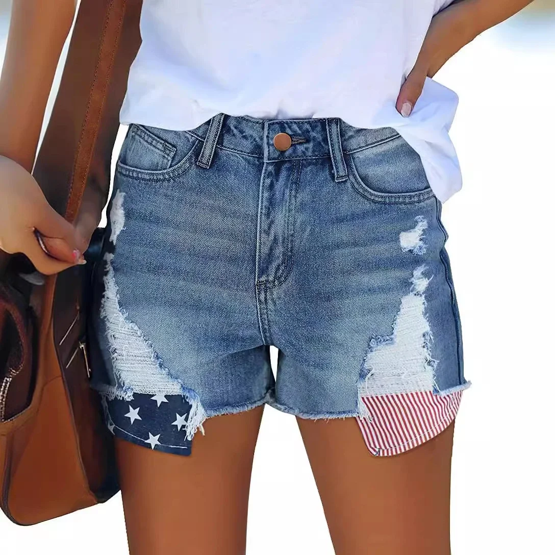 Amazon Bestseller: Retro High-waisted Denim Shorts for Women