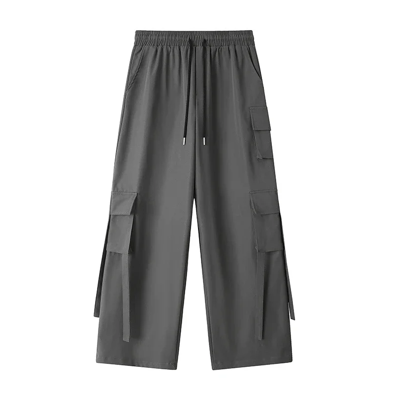 Men's American-style Straight Loose Cargo Pants