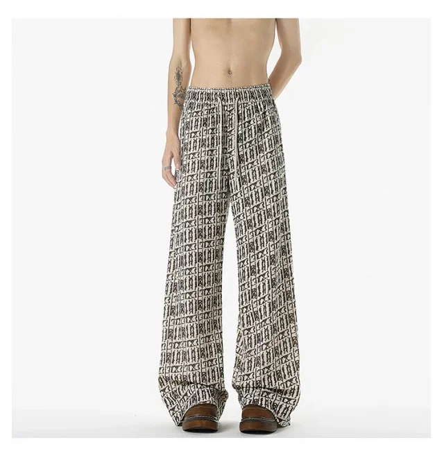 Men's Corduroy Joggers: Vintage American Style Detail