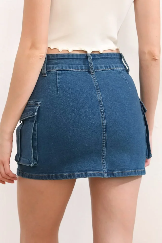 Autumn New Street Mini Skirt Detail