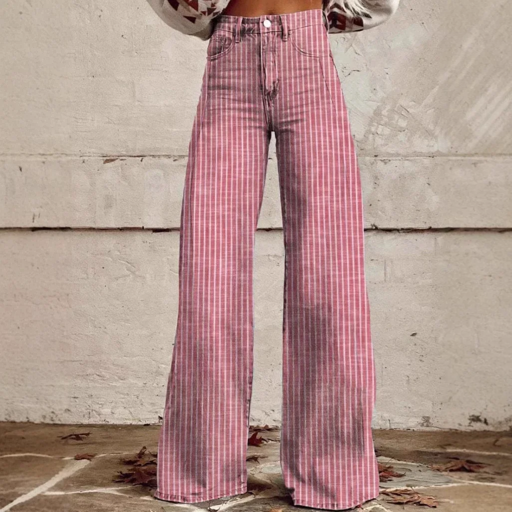 2025 Amazon Bestseller Denim Wide-Leg Jeans