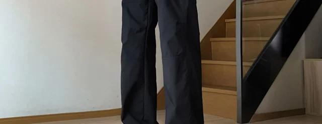 Waterproof Outdoor Parachute Pants Detail