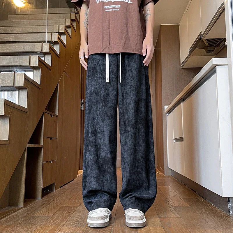 Men's Tie-Dye Ice Silk Pants