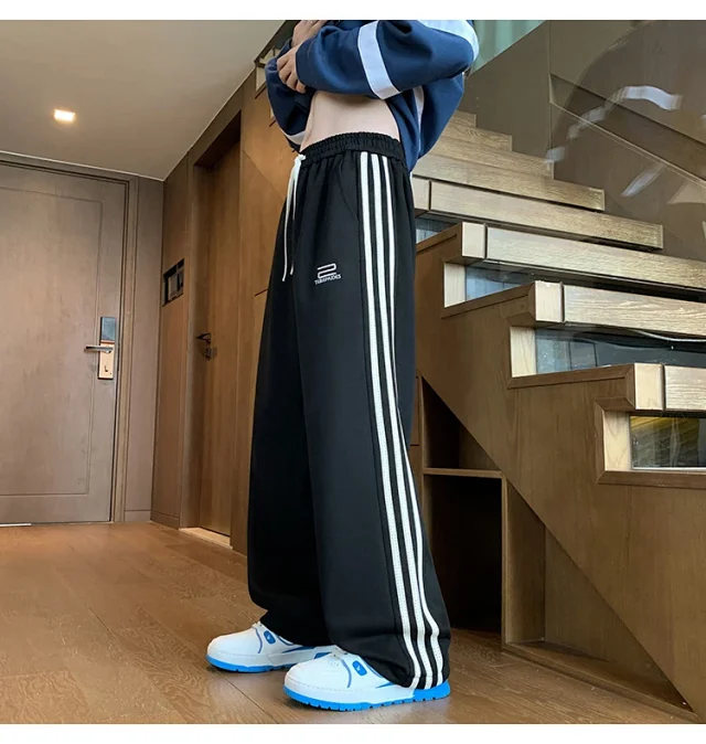 2025 Men's Oversize Loose Sweatpants Detail