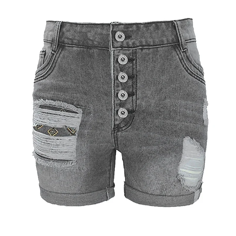 European Sourced Slim Denim Shorts