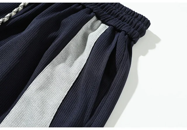 Men's Summer Color - Blocked Sport Shorts Detail