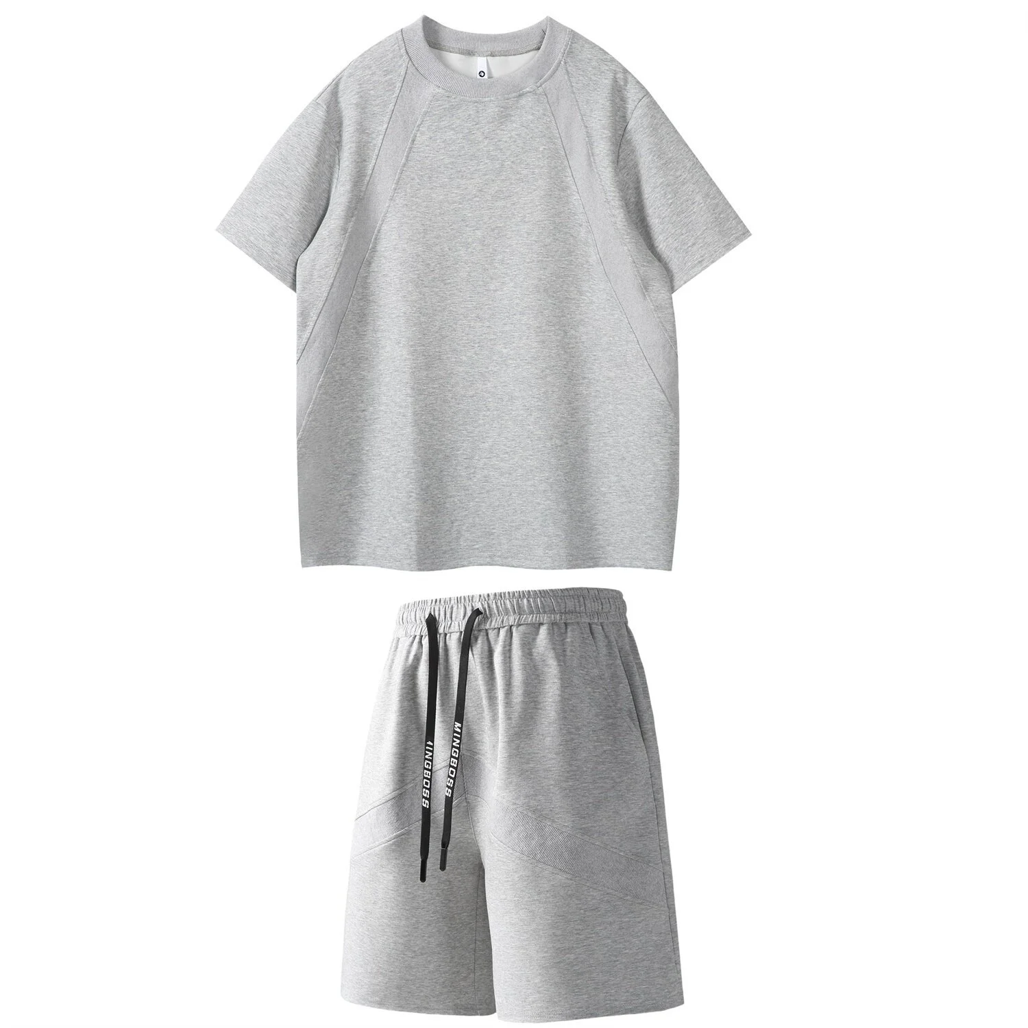 Men's Summer Space Cotton Short Set