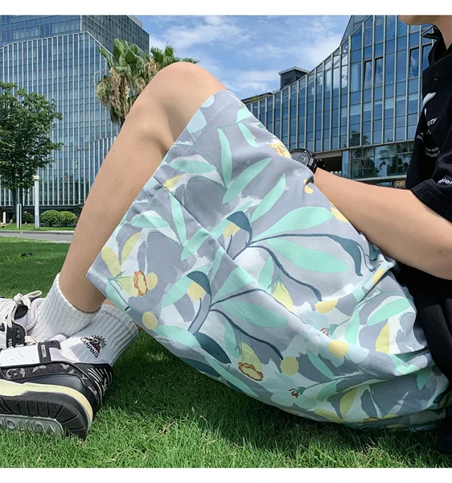 Men's Beach Shorts Swim Trunks Detail