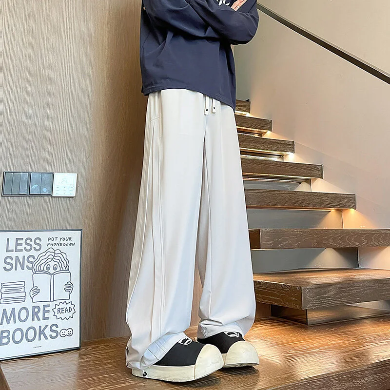 Oversize Vibe Pleated Wide - leg Pants