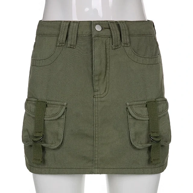 Ins Street Low - Rise Pencil Skirt for Women Detail