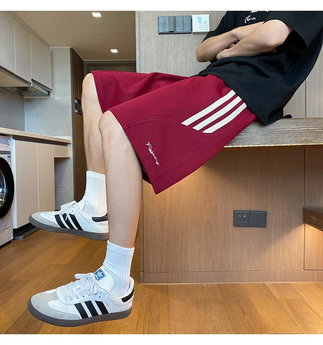 2025 Summer Men's Oversize 5 - Inch Sport Shorts Detail