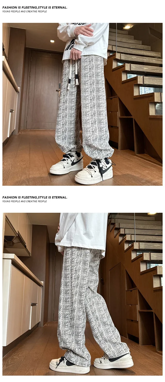 2025 Spring New Wide - Leg Corduroy Trousers (Chic Style) Detail