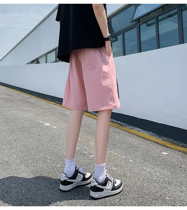 2025 Summer Men's Ice Silk Shorts Detail