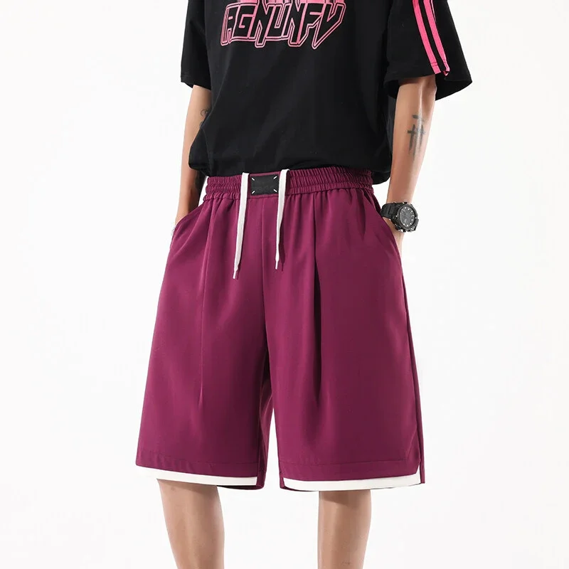 Men's Summer Cotton Loose Cargo Shorts