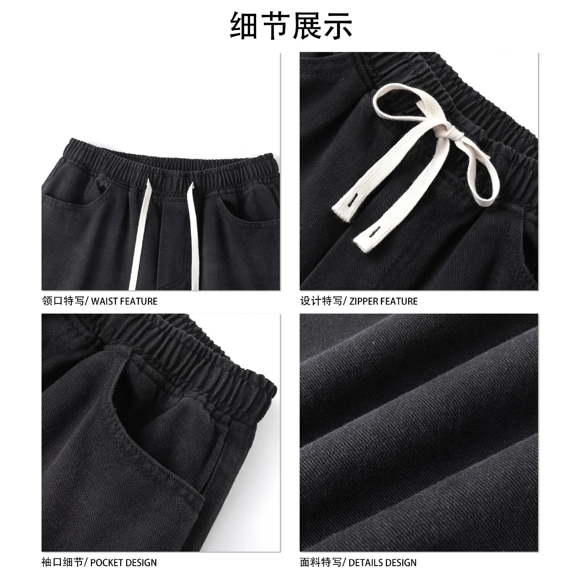 Men's Spring Loose Wide-leg Jeans