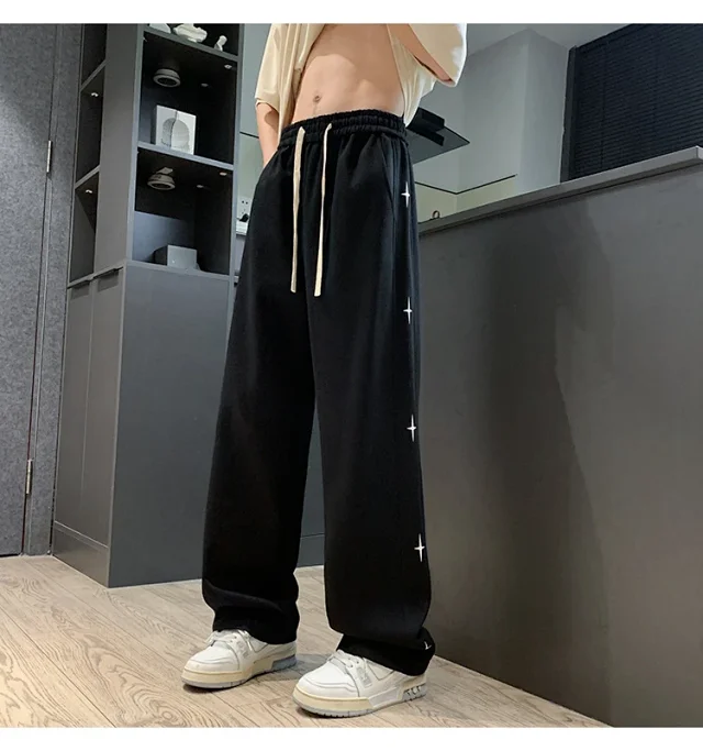 Men's Oversize Sweatpants - Autumn/Winter New Detail