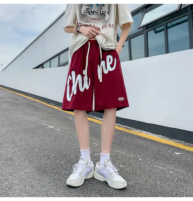 2025 Summer Men's Ice Silk Shorts Detail