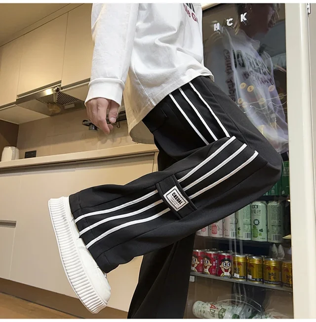 Striped Men's Sweatpants Detail