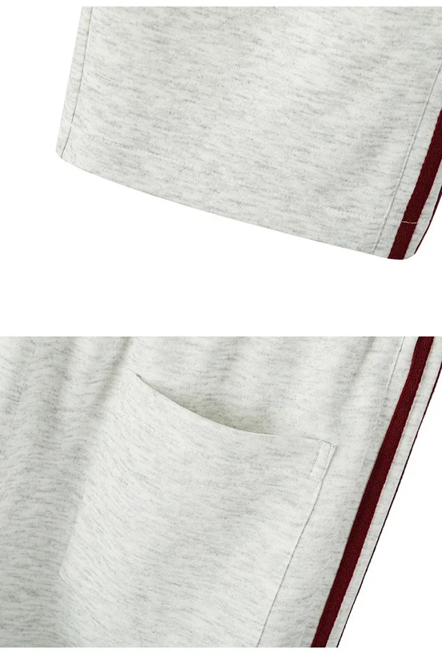2025 Spring New Men's Wide-Leg Sweatpants Detail