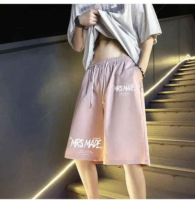 Men's Summer 2025 Oversize Straight Shorts Detail