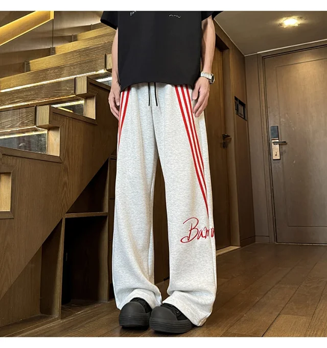 2025 Men's Oversize Wide-Leg Pants Detail