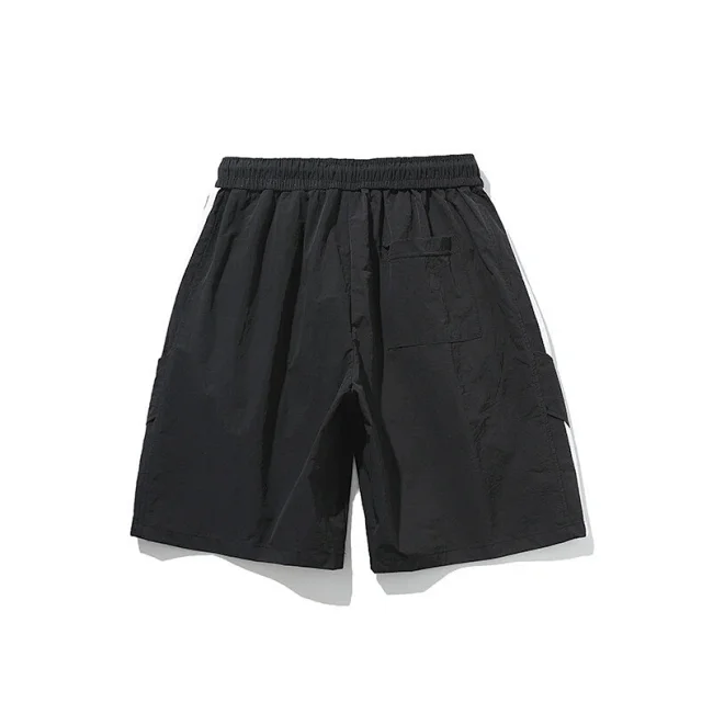 Men's Summer Laser-Punched Beach Shorts Detail