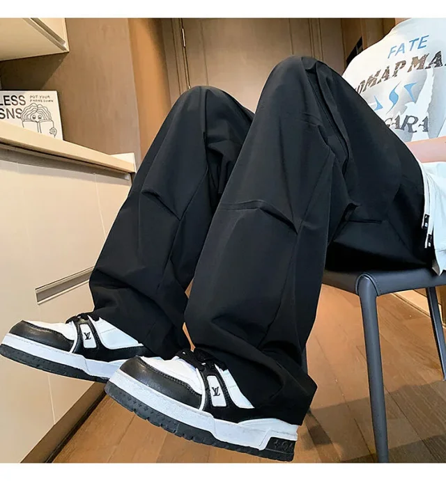 Men's Ice Silk Pants 2025 Detail