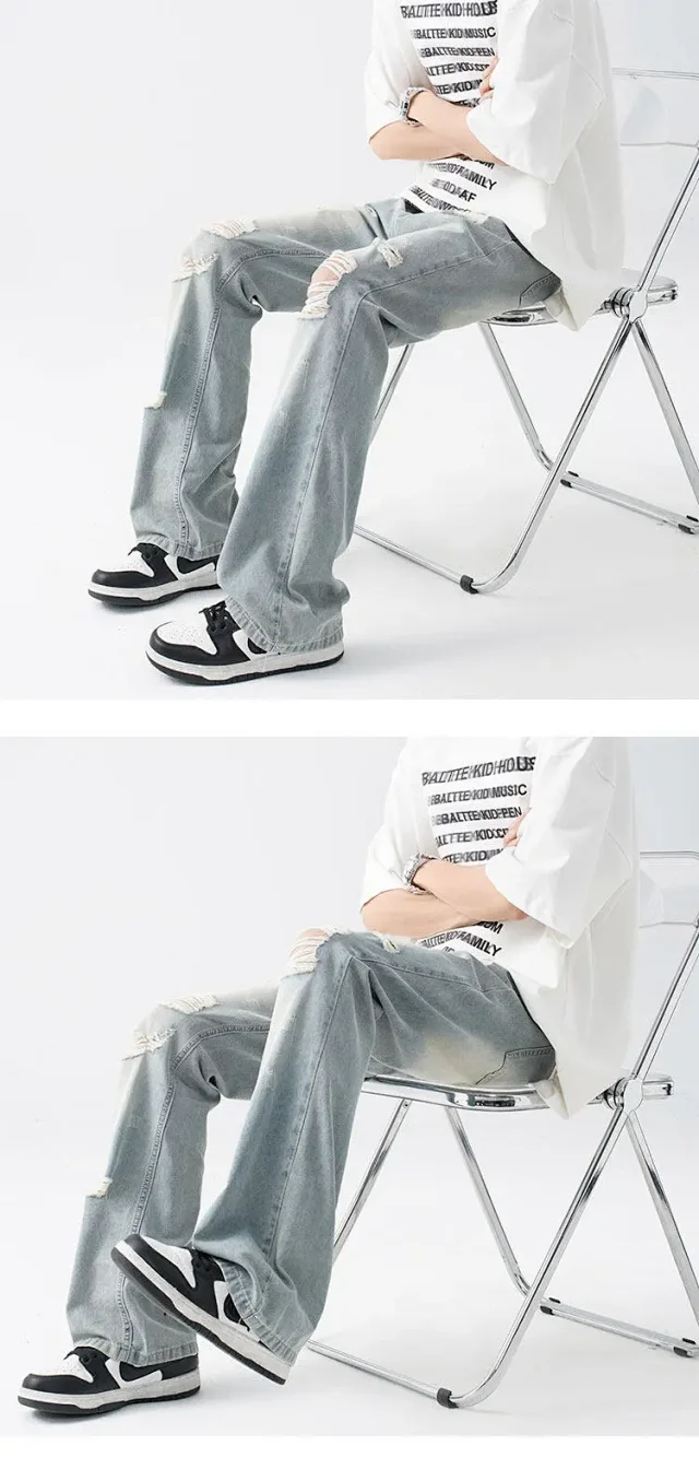 Men's Ice Oxygen Bar Tencel Jeans Detail