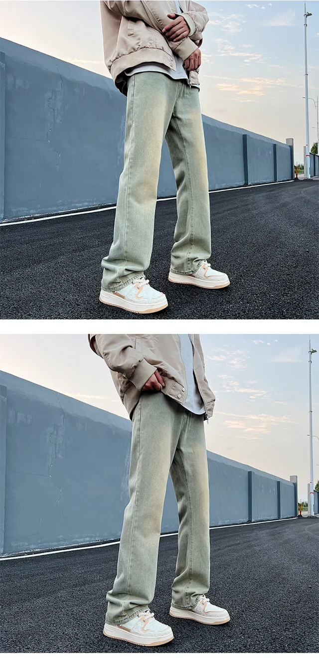 Men's Vibe Retro Hiphop Jeans Detail