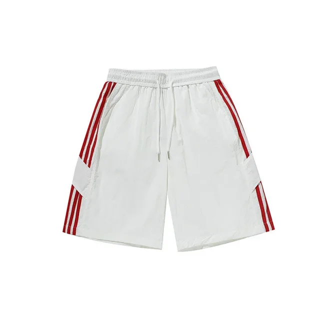 Men's Summer Laser-Punched Beach Shorts Detail
