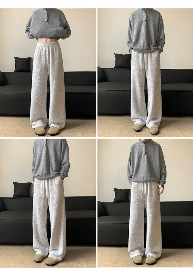 Cleanfit Loose Wide-leg Pants Detail