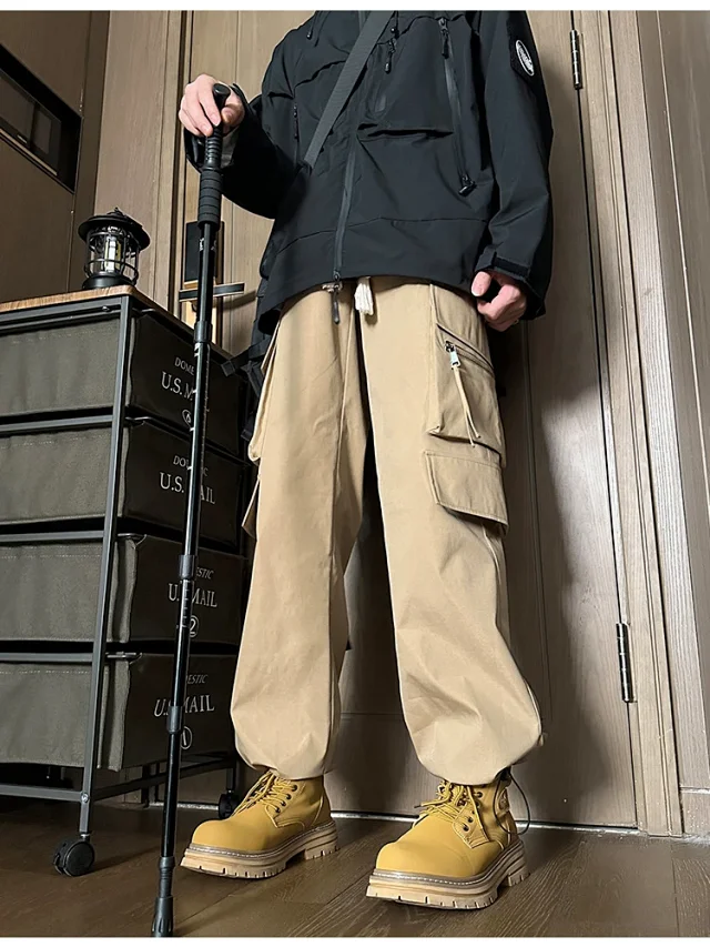Men's Spring Outdoor Tactical Pants Detail