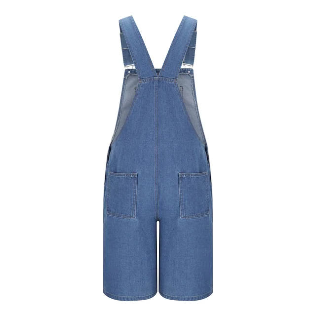 2025 Spring/Summer Men's Euro Luxury Denim Shortalls Detail
